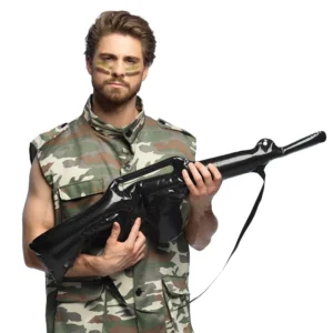 Opblaasbaar Geweer Politie FBI SWAT Sfeerfoto