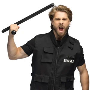 Politie Knuppel sfeerfoto