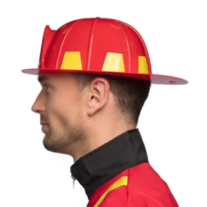 Brandweer helm zijkant