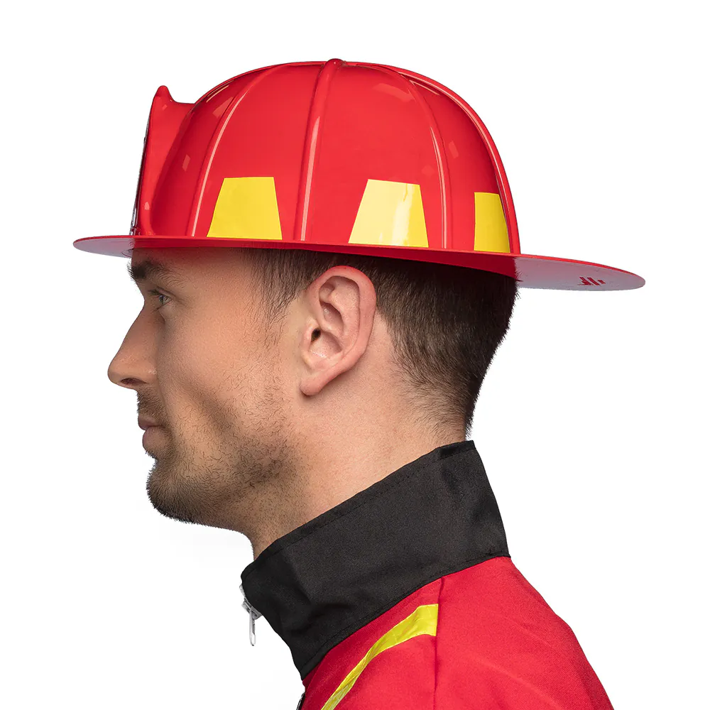 Brandweer helm zijkant