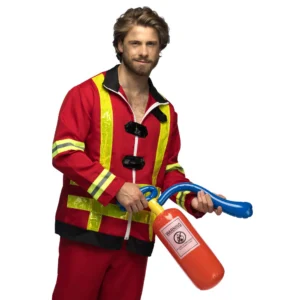 Opblaasbare brandblusser accessoire carnaval