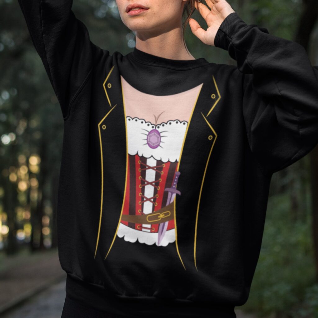 Carnaval Trui Piraat Dames