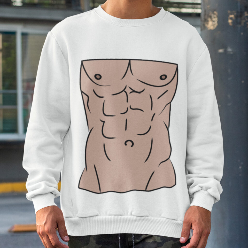 Carnaval Trui Sixpack