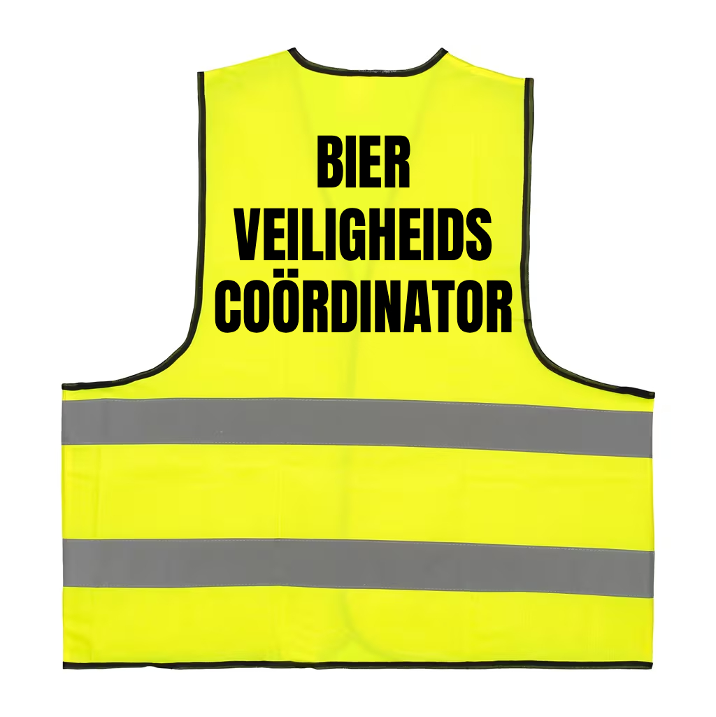 Veiligheidshesje Bier Veiligheidscoördinator