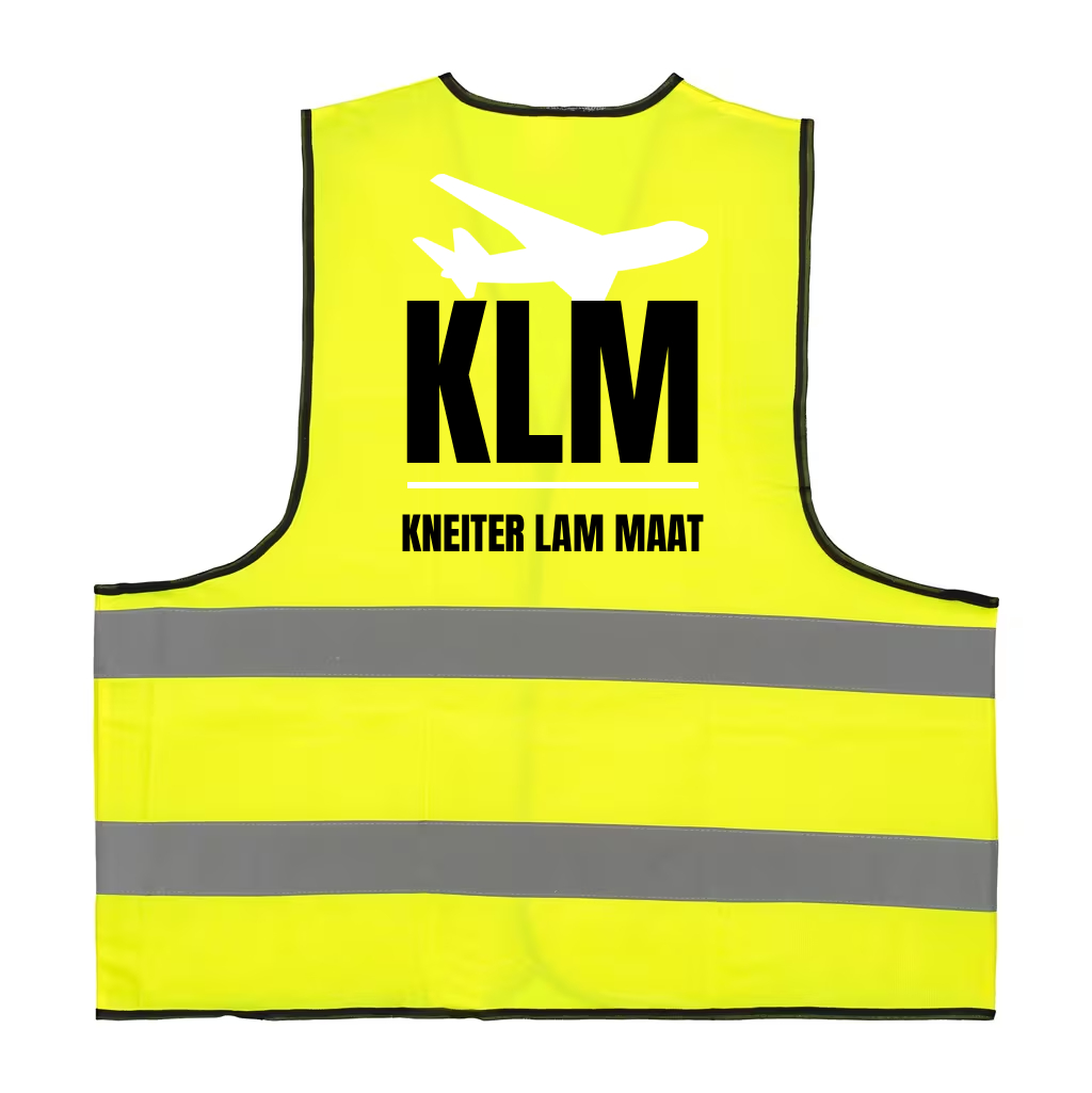 Veiligheidshesje Carnaval KLM Kneiter Lam Maat