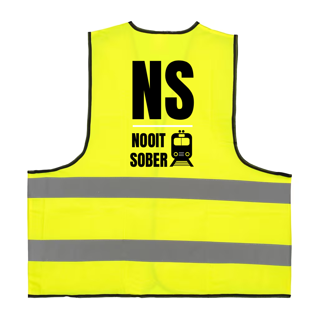 Veiligheidshesje Carnaval NS Nooit Sober