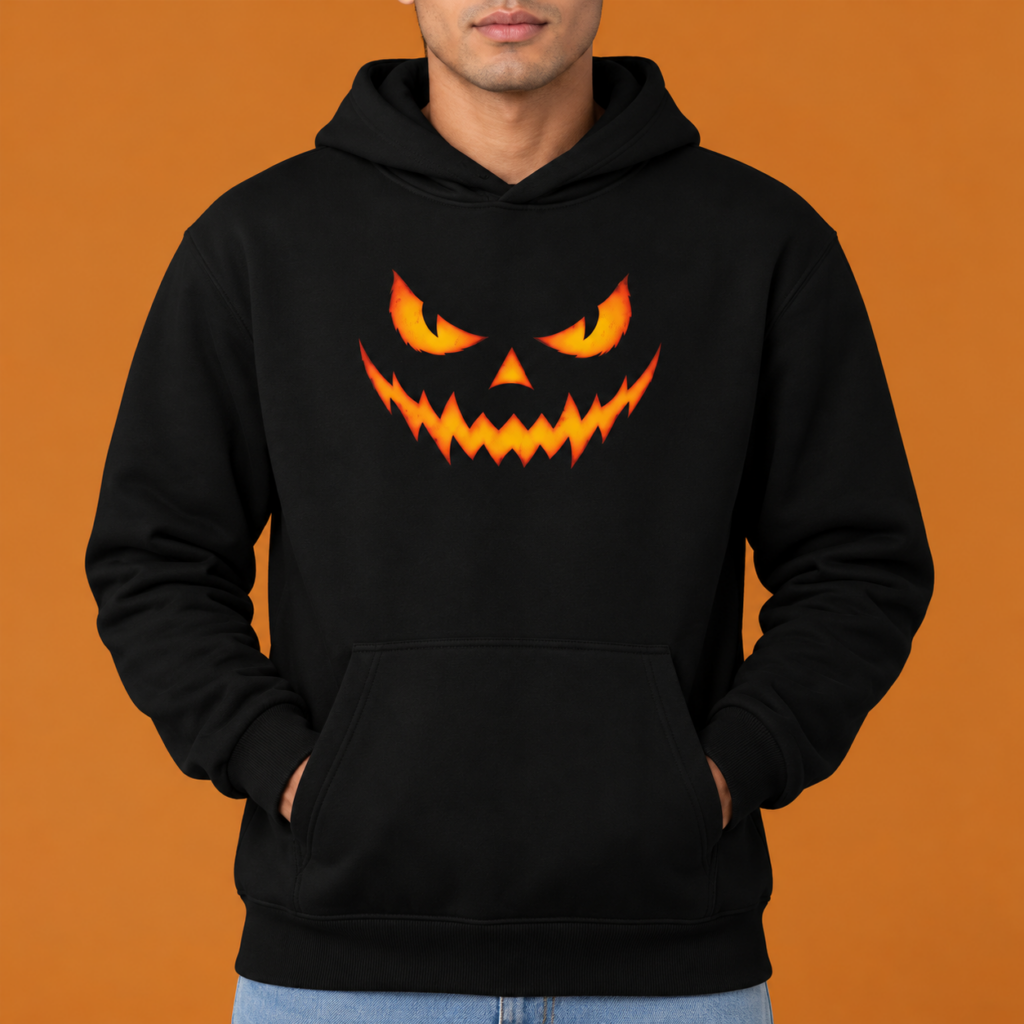 Halloween Hoodie Heren Evil Pumpkin