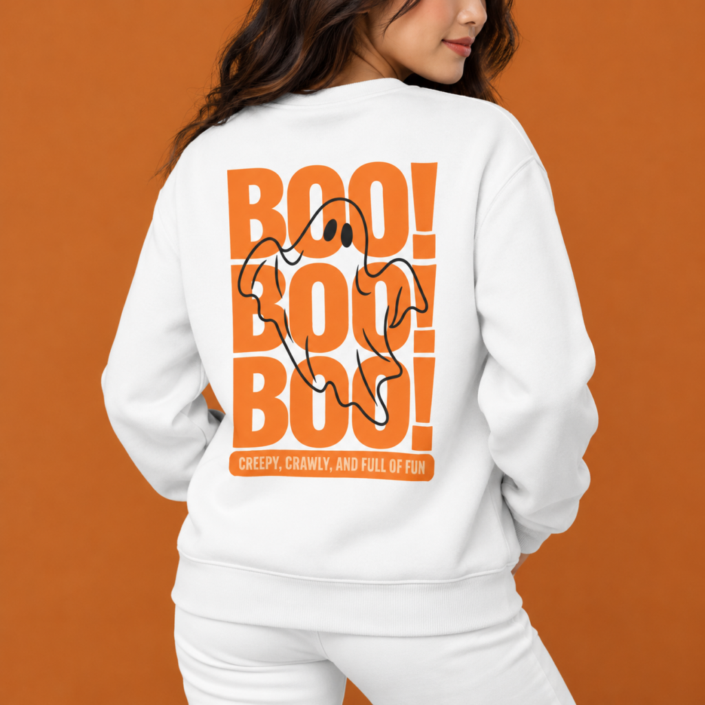 Halloween Sweater Dames BOO!