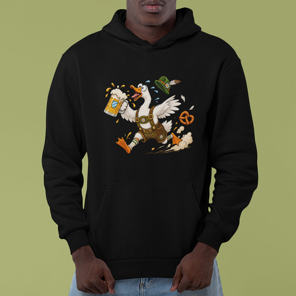Oktoberfest Hoodie Heren Biergans