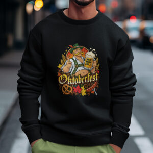 Oktoberfest Sweater Heren Bier Bauch Stolz