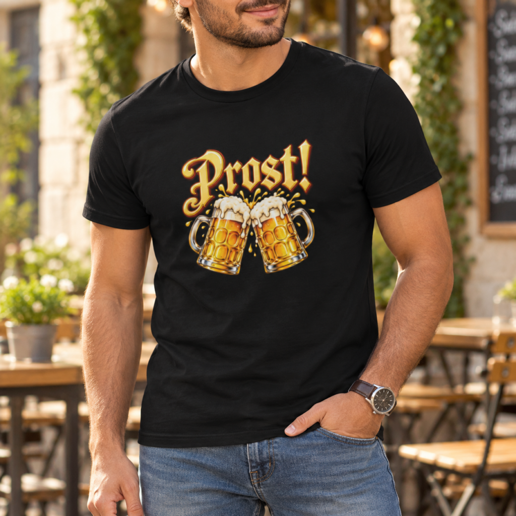 Oktoberfest T-shirt Heren Prost!